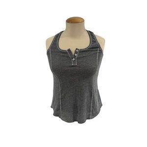 PJ SALVAGE Charcoal Tank Top - size xs